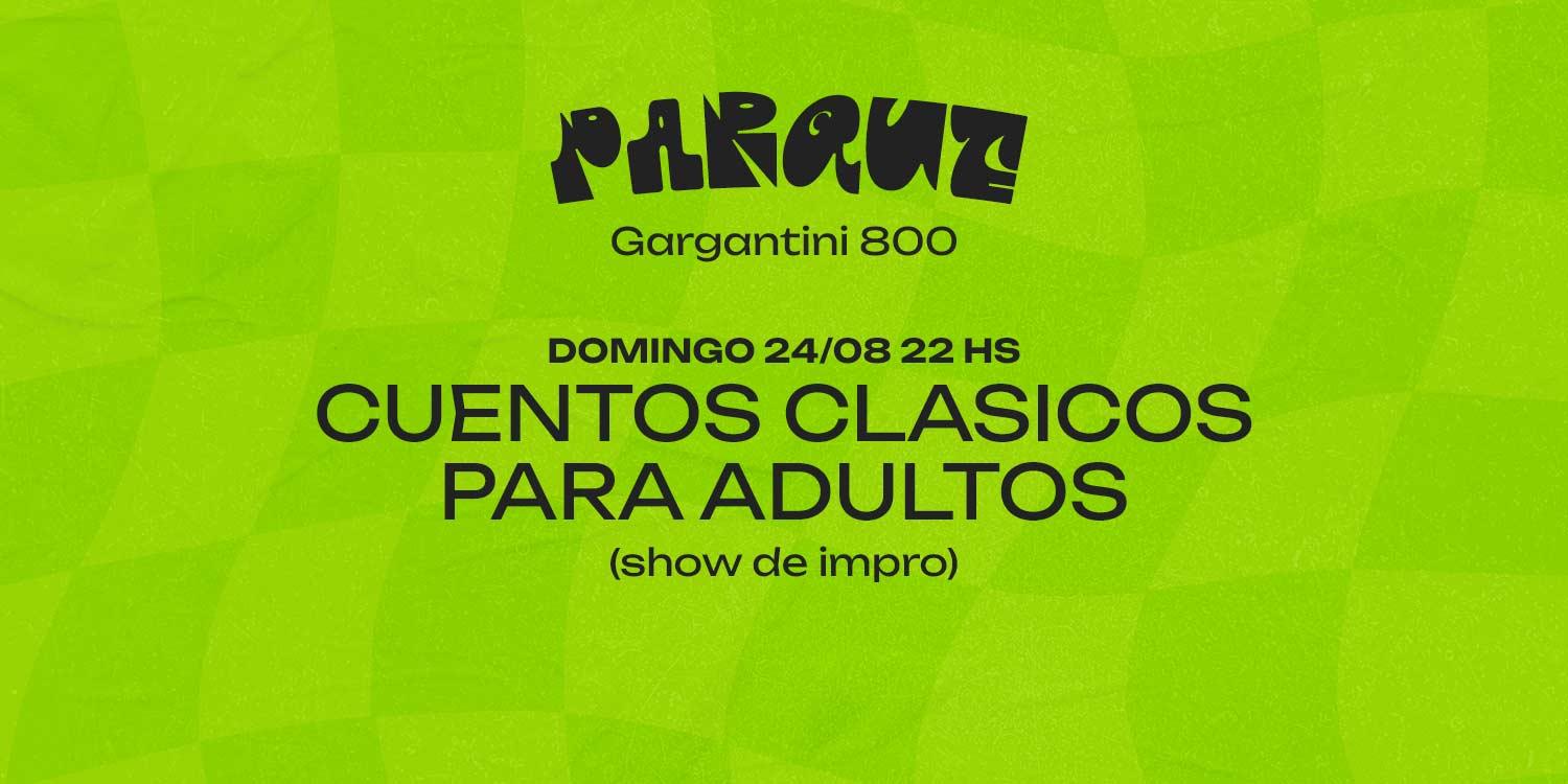 CUENTOS CLASICOS PARA ADULTOS